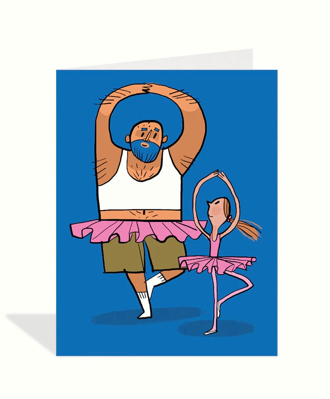 Two Ballerinas Greeting Card