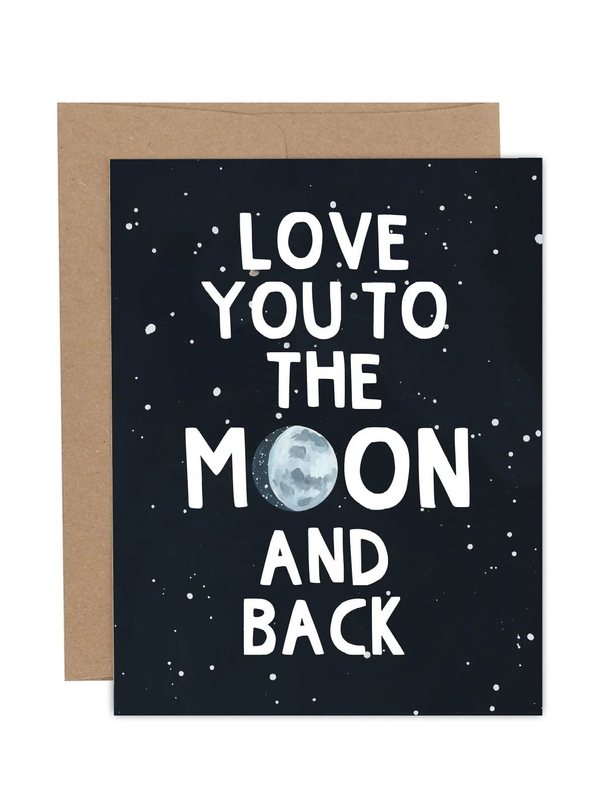 Love You to the Moon and Back Greeting Card