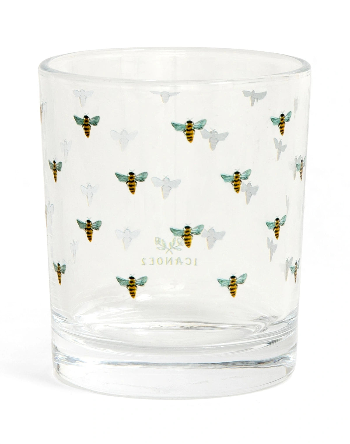 Honey Bees Short Juice Glass