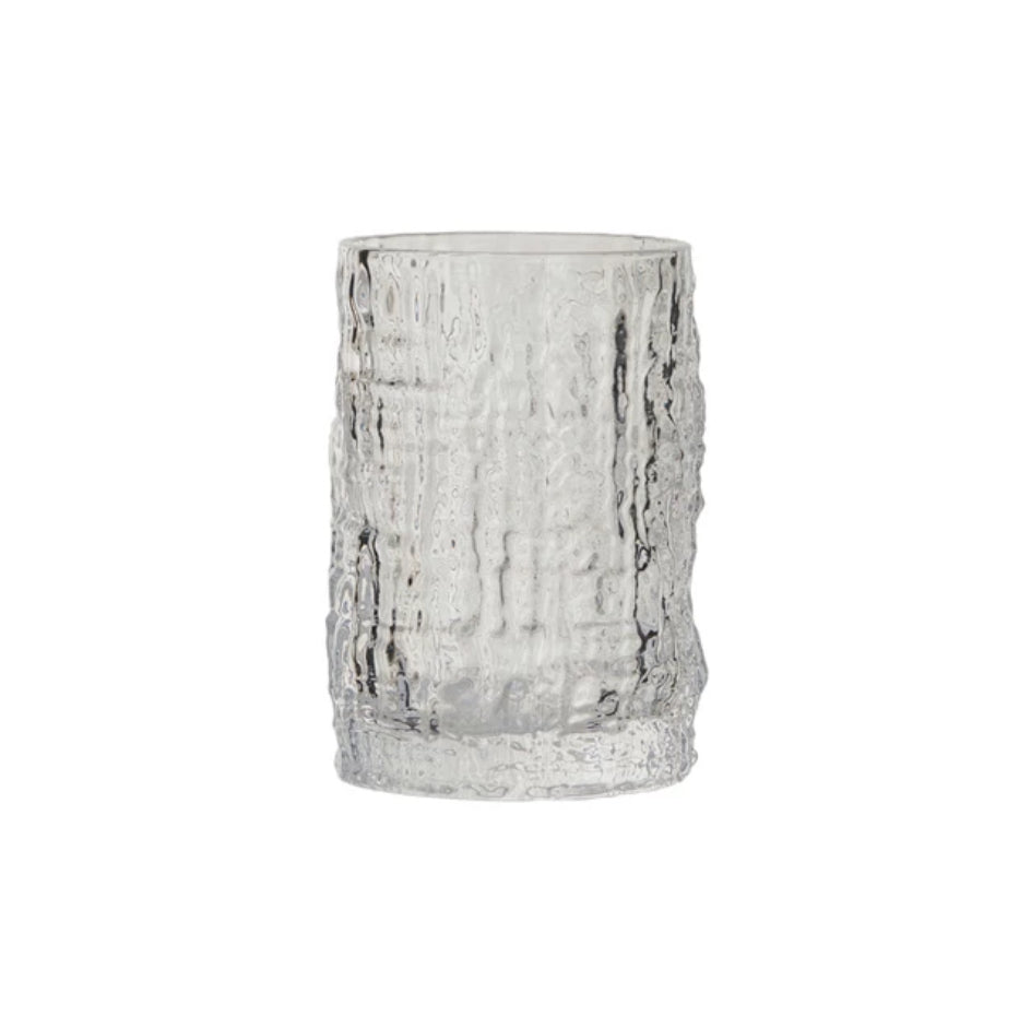 Embossed Drinking Glass