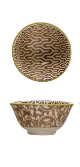 Stoneware Pinch Pot - Brown