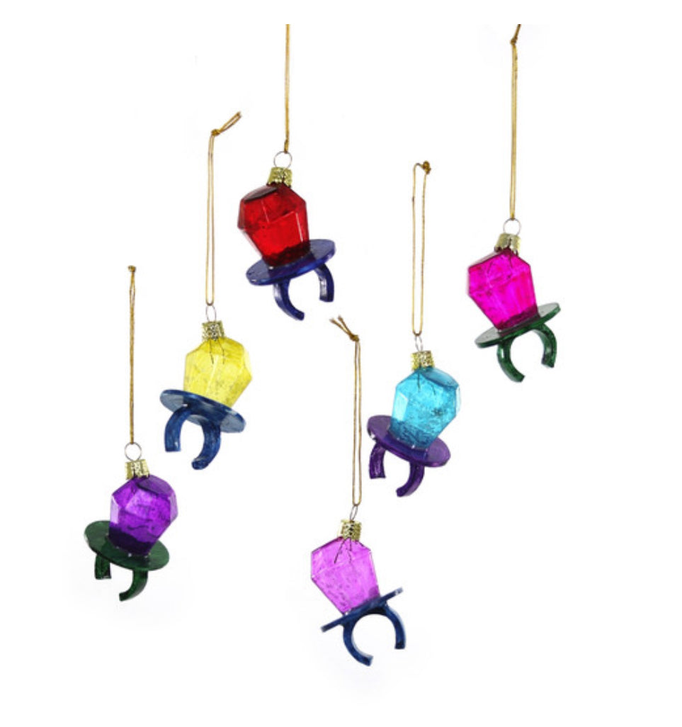 Ring Pop Holiday Ornament - Pink