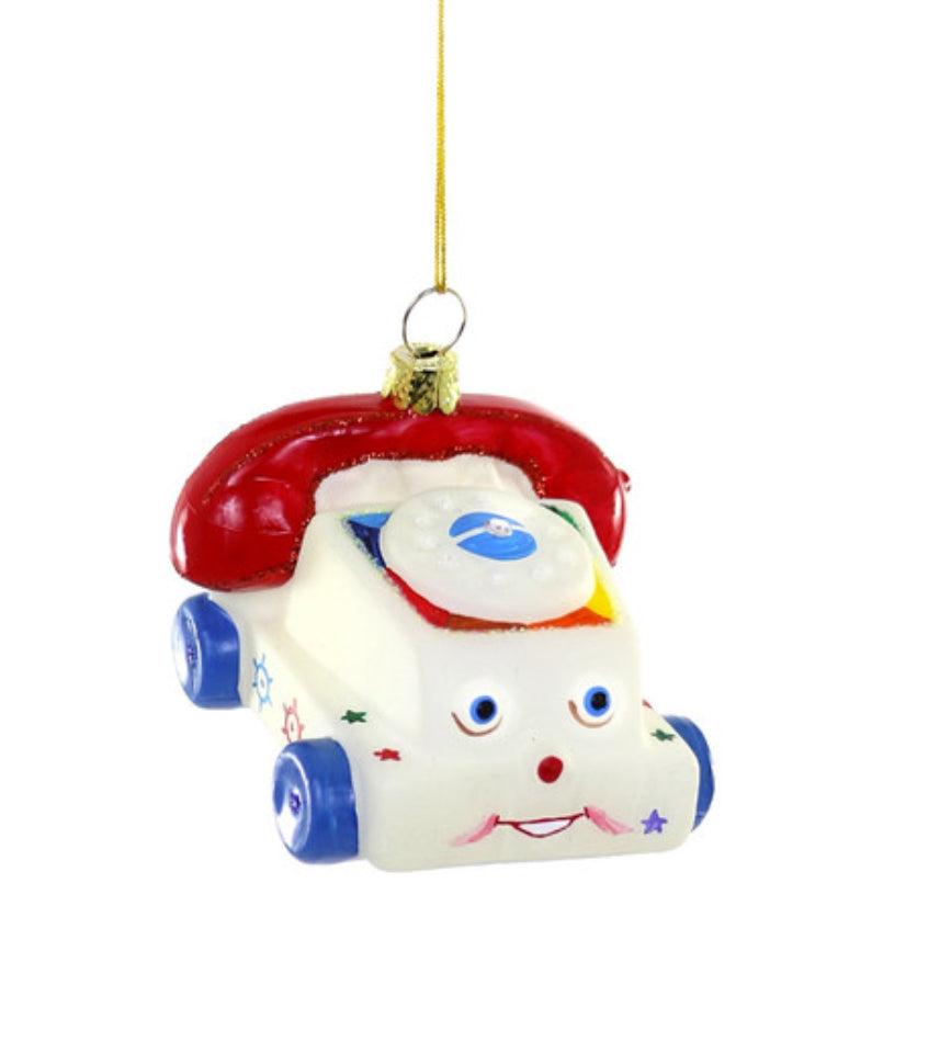 Vintage Toy Phone Holiday Ornament
