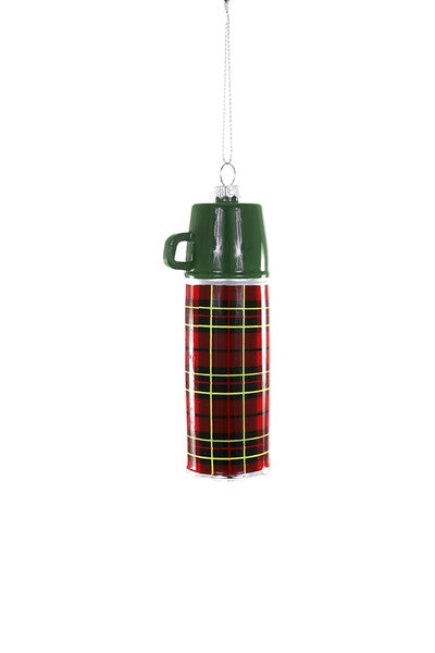 Vintage Thermos Holiday Ornament