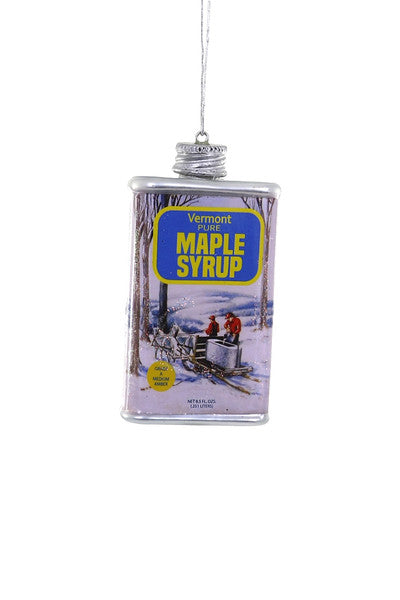 Maple Syrup Holiday Ornament