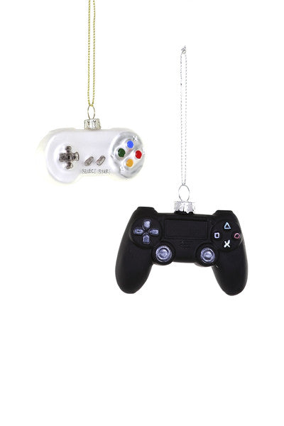 Game Controller Holiday Ornament - White