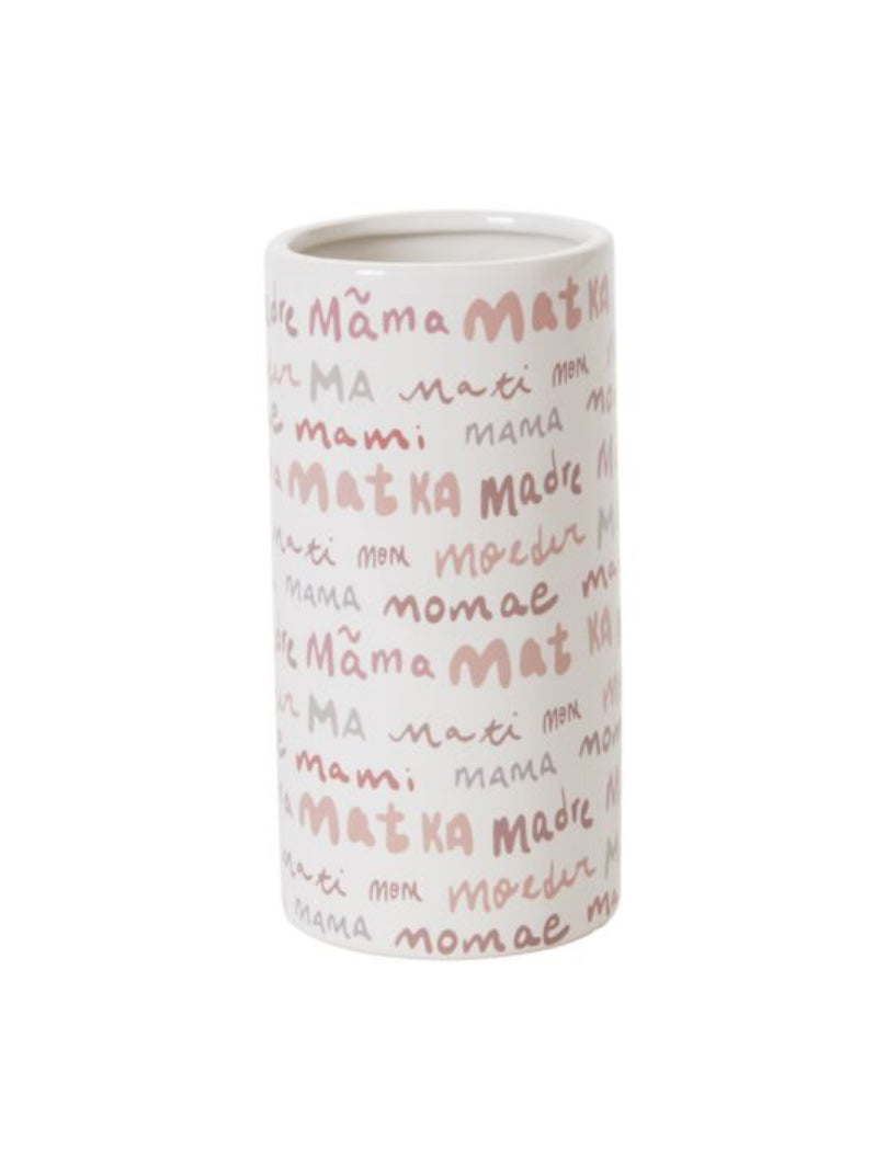 Moms Around the World Ceramic Vase