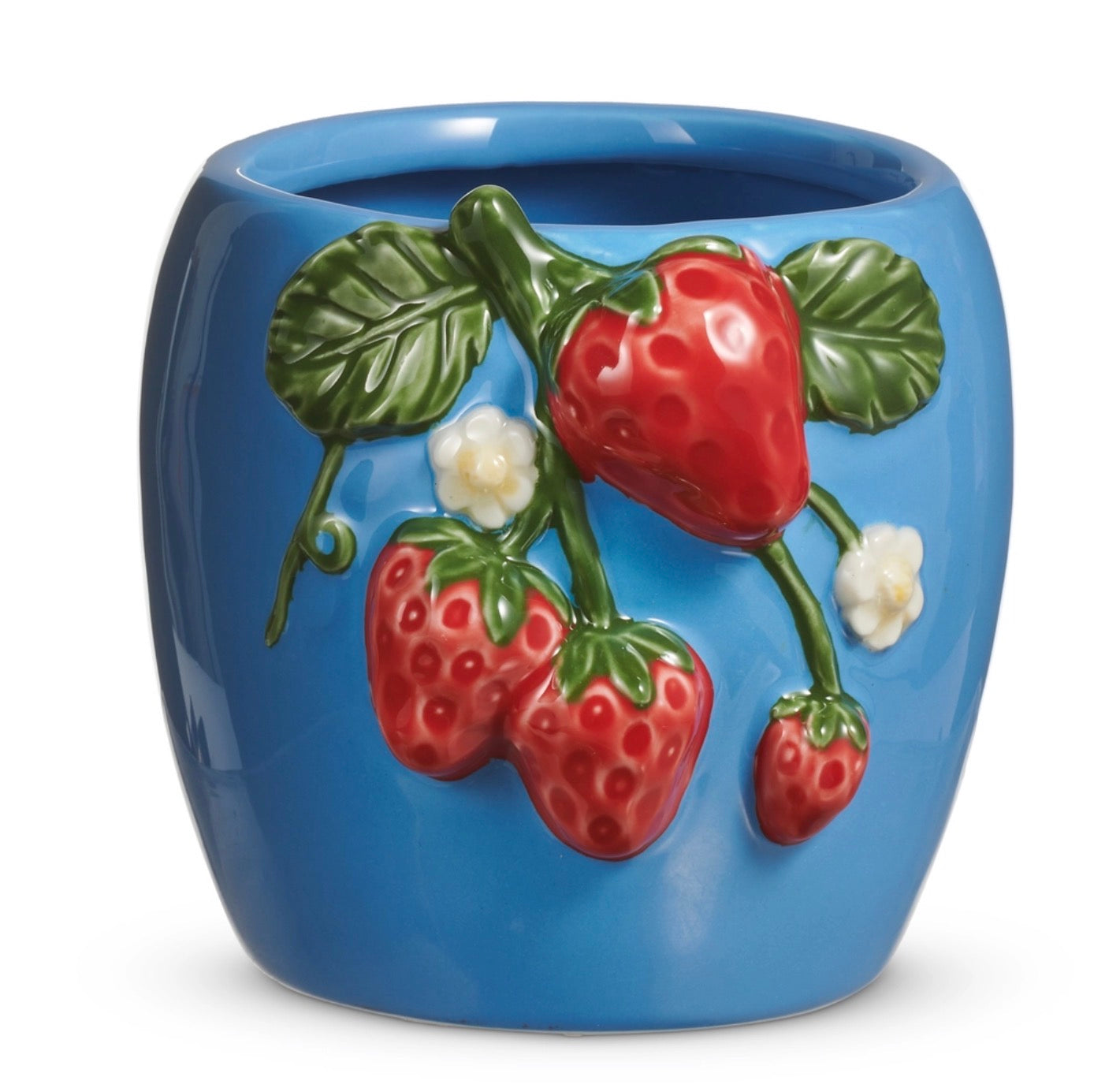 Ceramic Strawberry Vase
