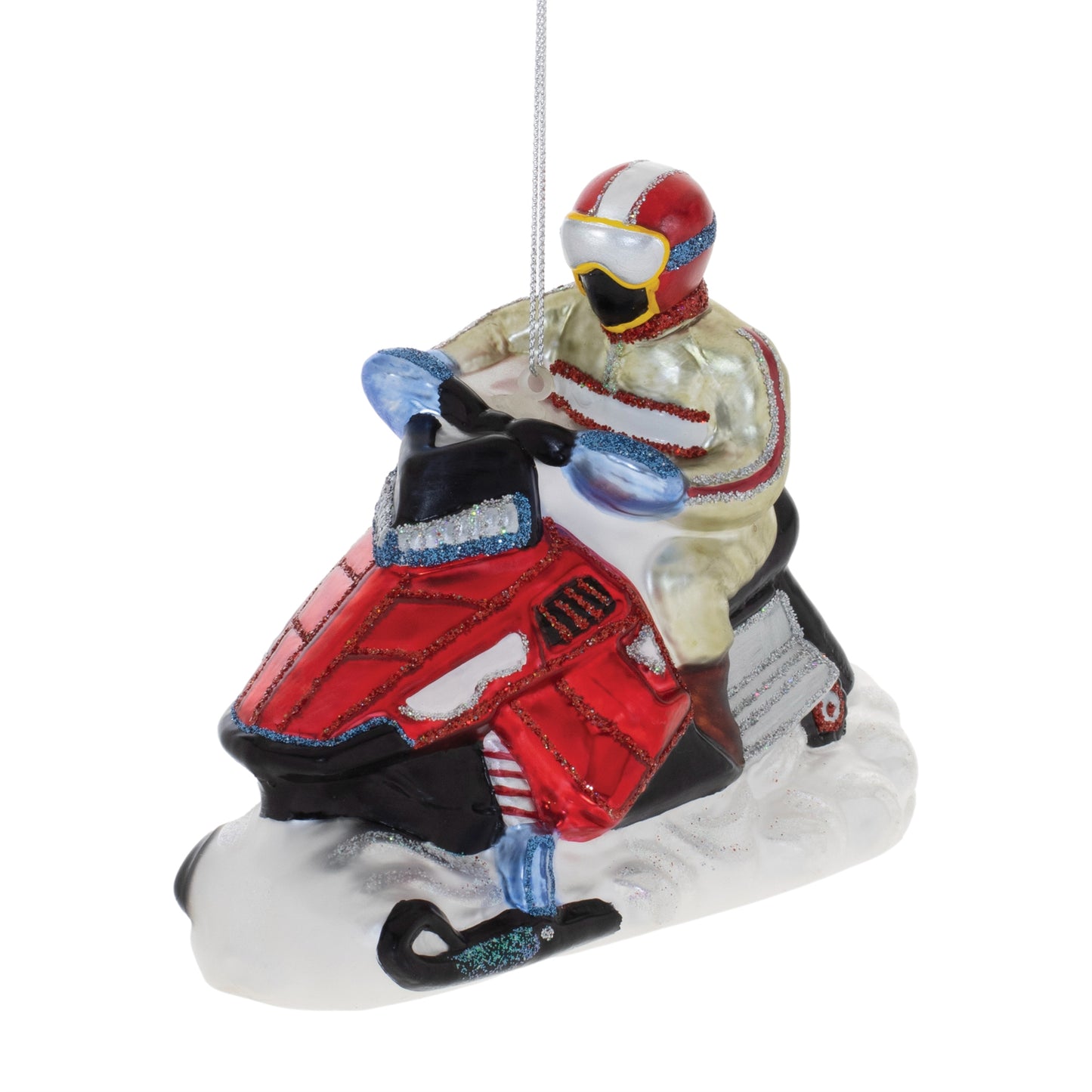 Snowmobile Holiday Ornament