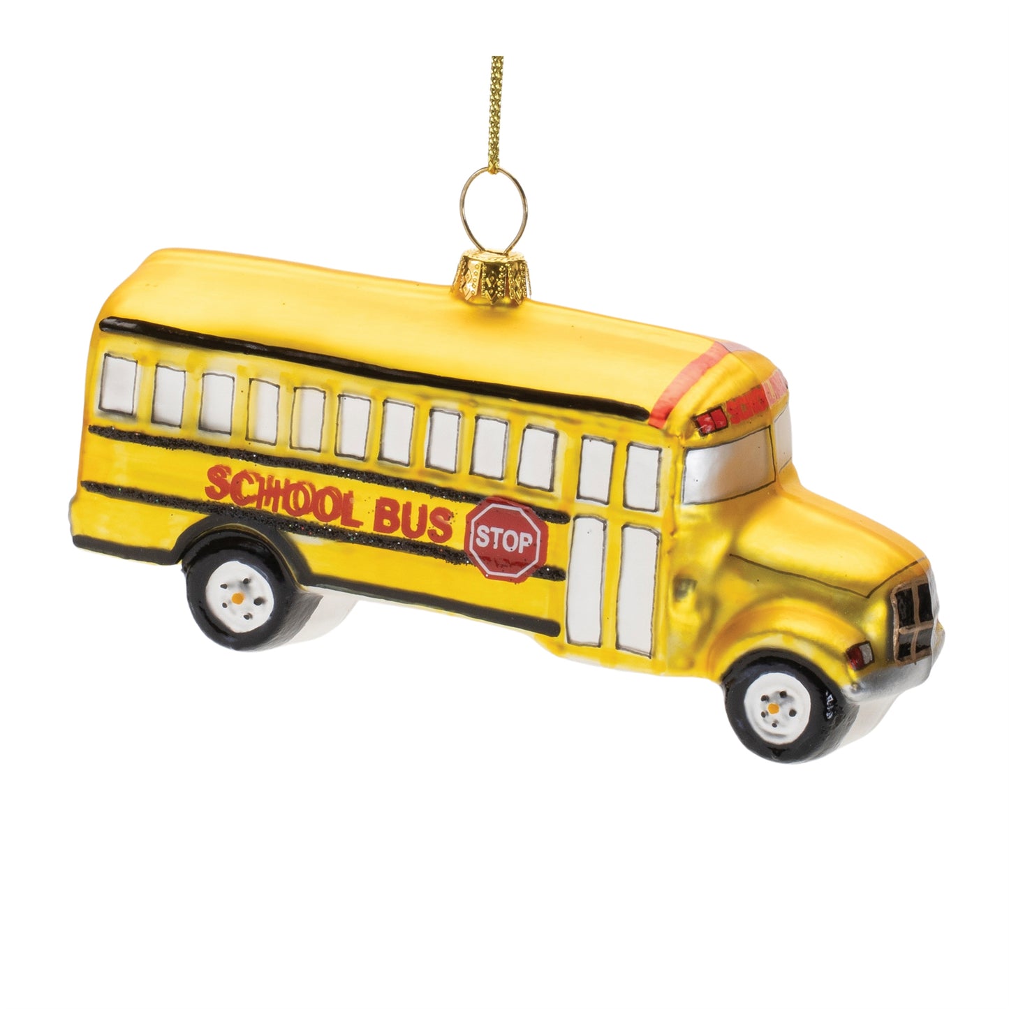 School Bus Holiday Ornament