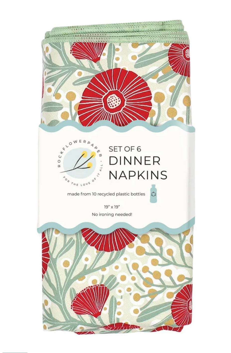 Camellia Bouquet Dinner Napkins - Set of 6
