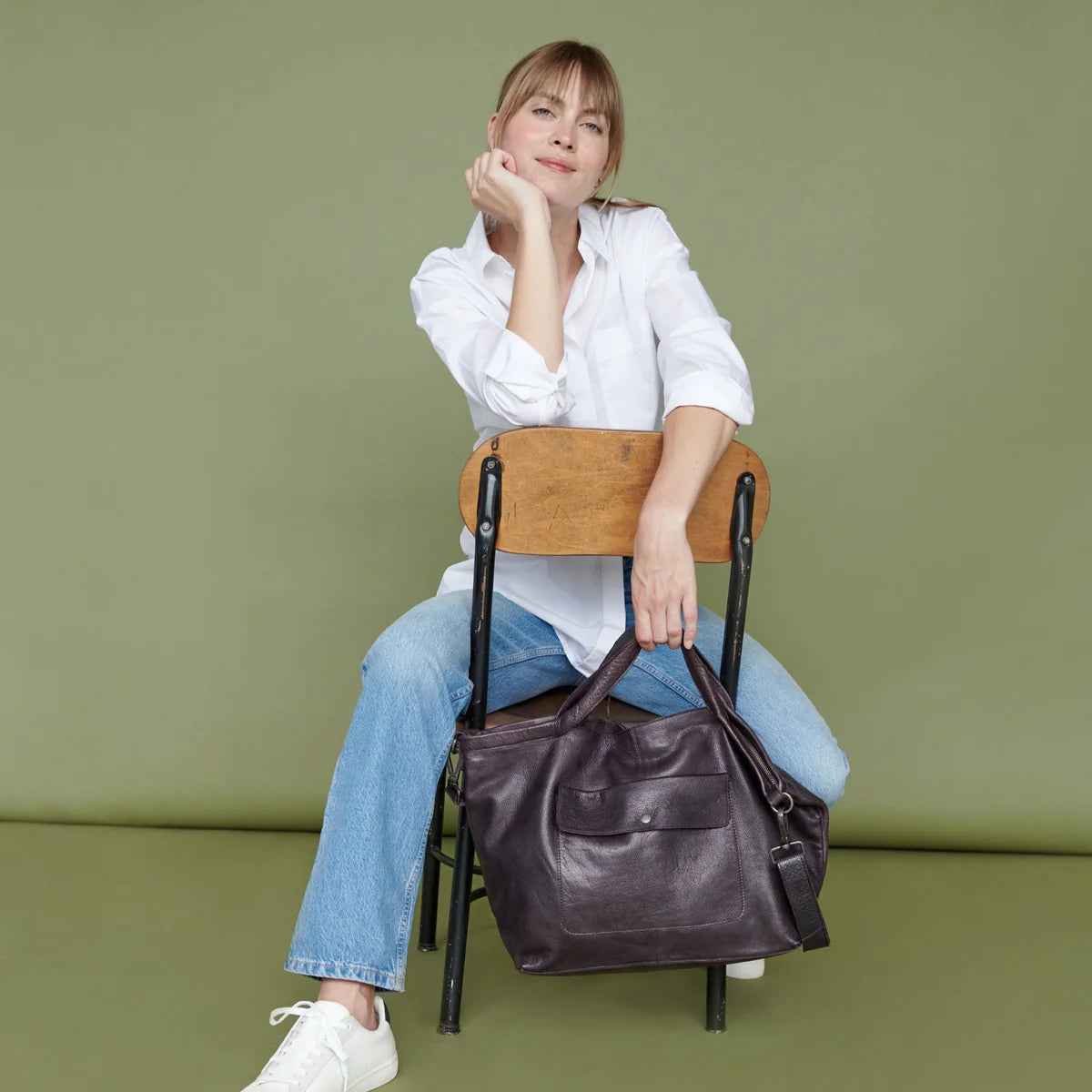 Colin Tote / Crossbody - Red