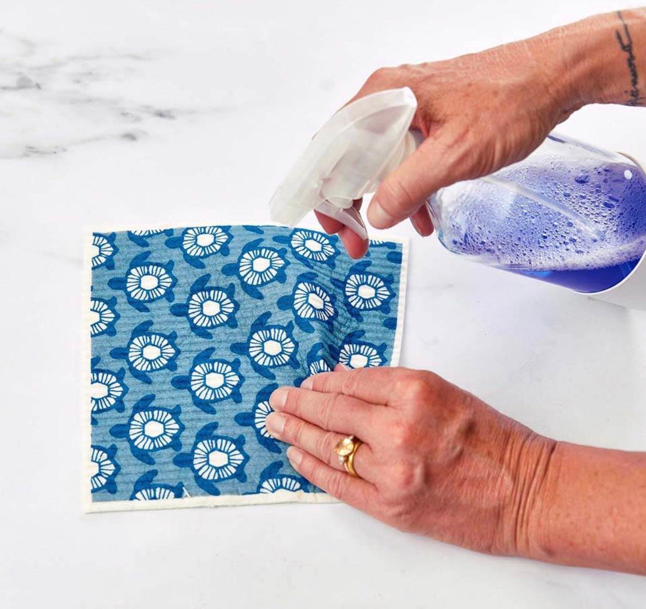 Turtles Sponge Cloths - Set of 2