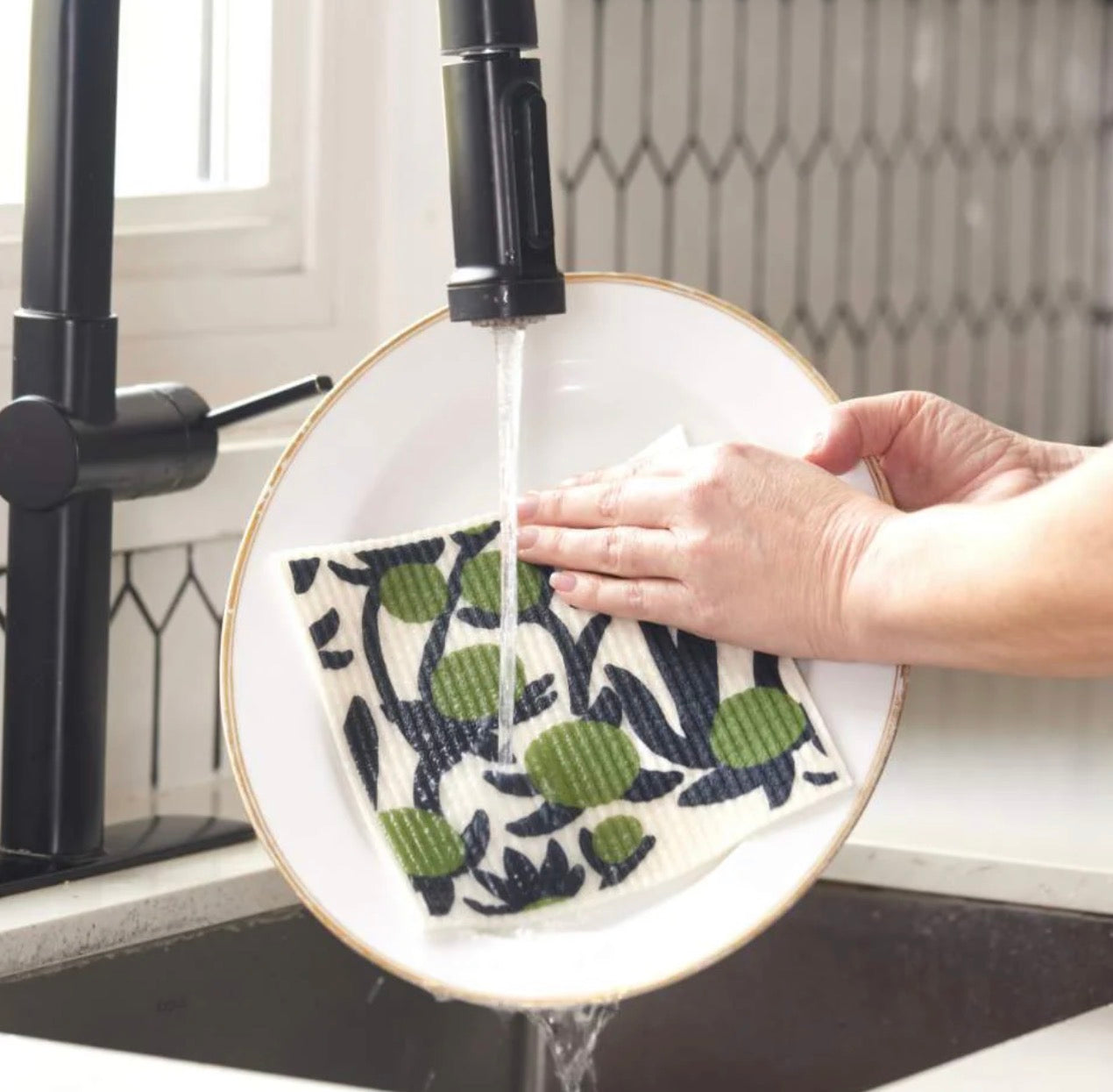 Windflower Sponge Cloths - Set of 2