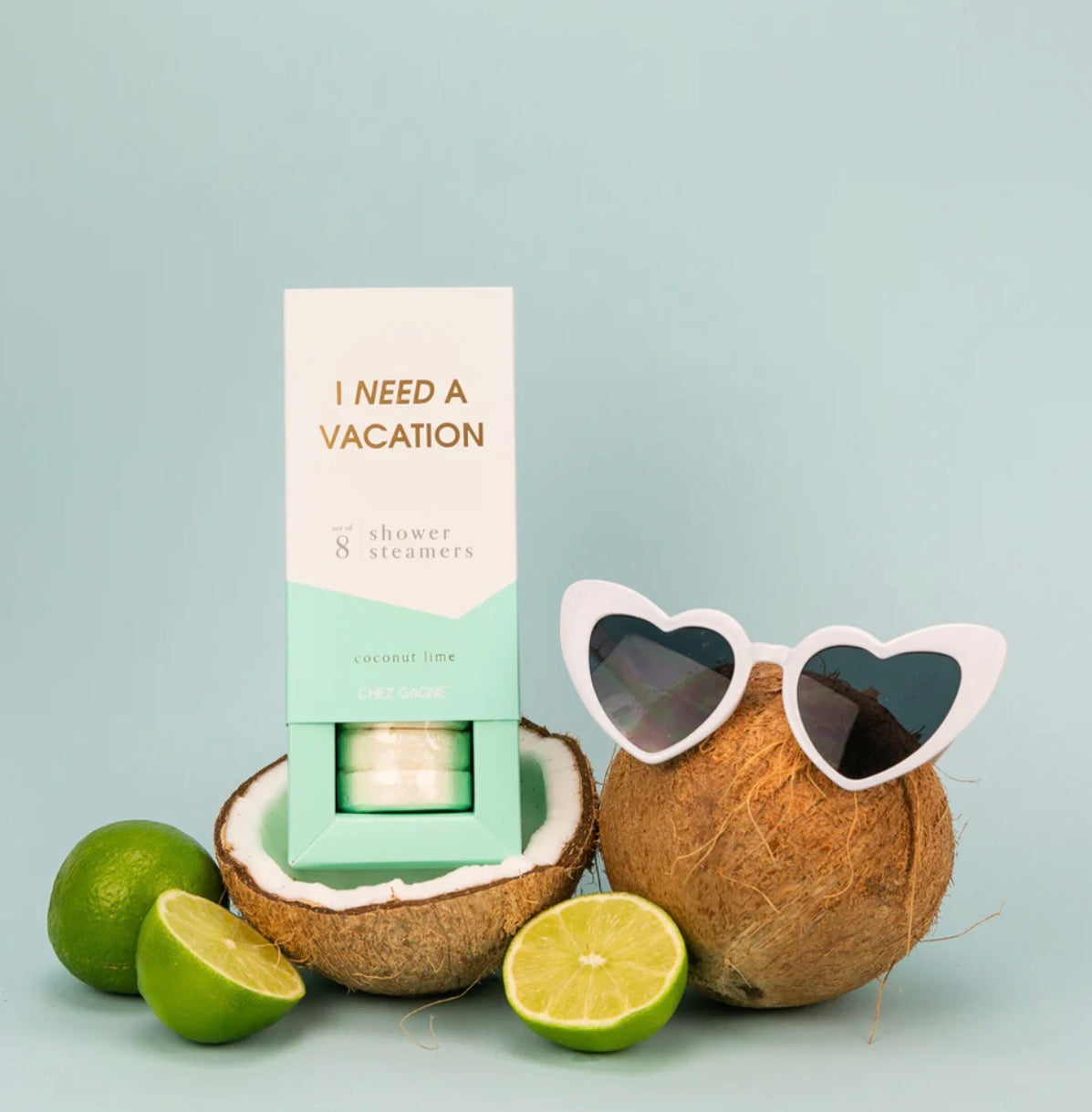 I Need a Vacation Shower Steamers - Coconut Lime