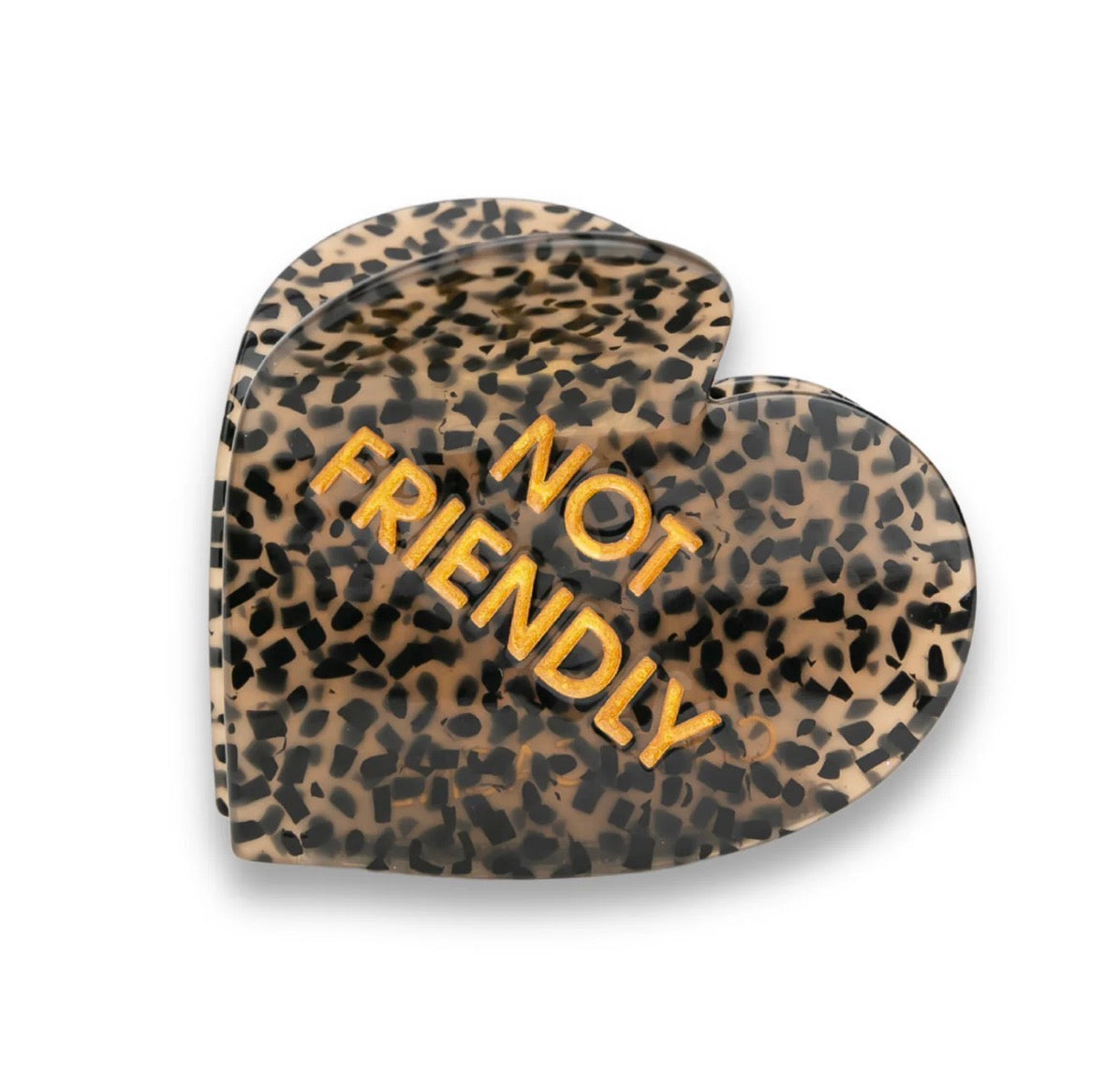 Not Friendly Claw Hair Clip