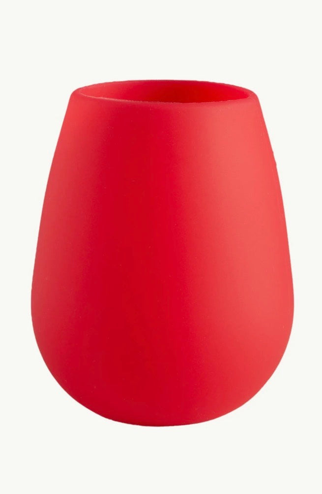 Fegg Unbreakable Stemless Wine Glass - Cherry