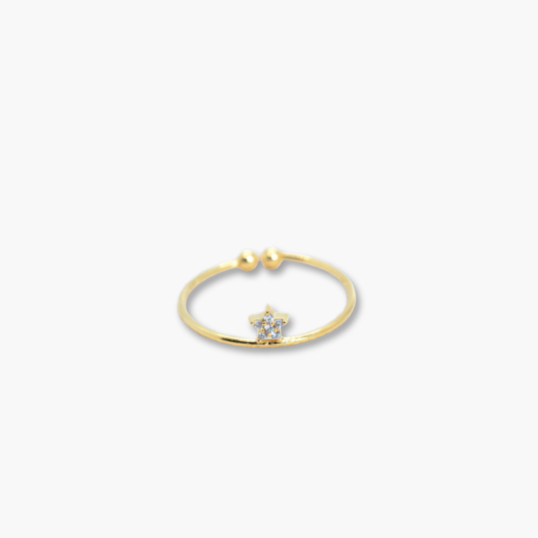 Star Crystal Stacking Ring