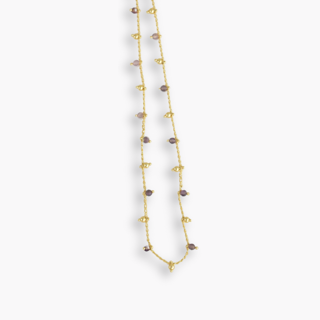 Medina Necklace - Purple