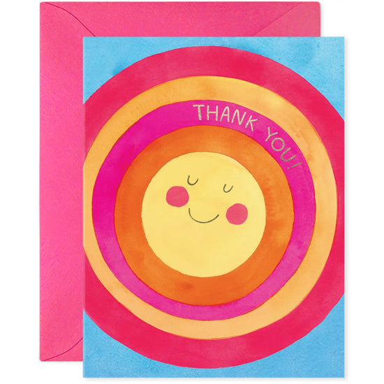 Super Sunny Thank You Greeting Card