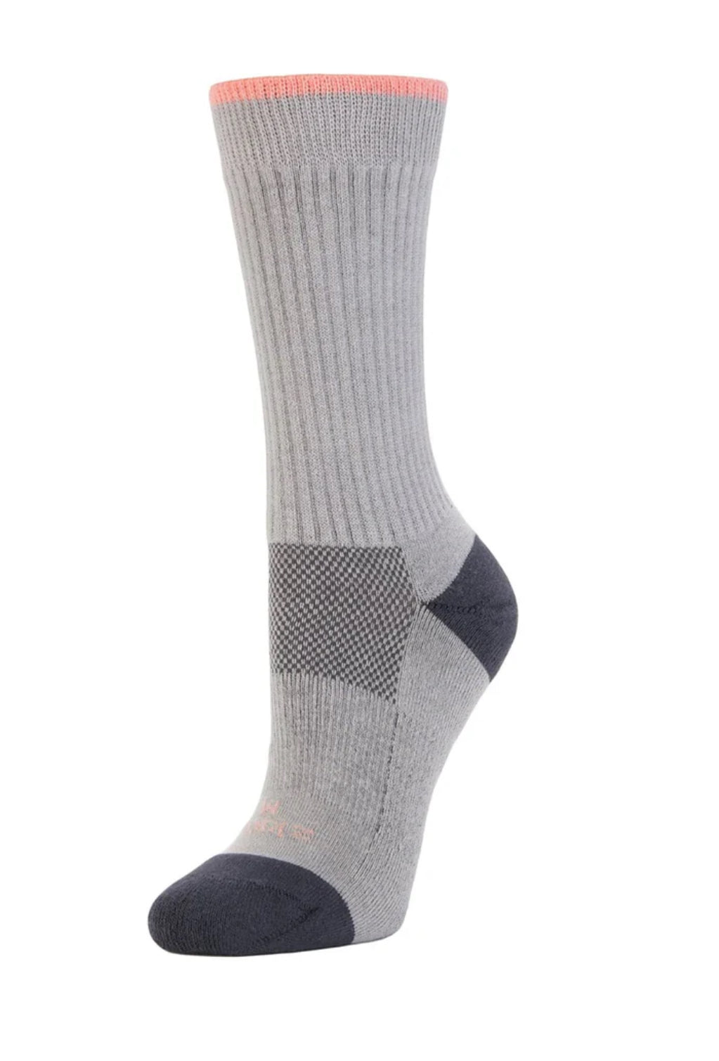 Summit Performance Cushioned Crew Socks - Heather