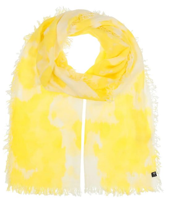 Bleached Out Scarf - Lemon Tonic