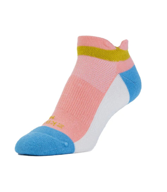 Ascent Low Cut Anklet Socks - Coral