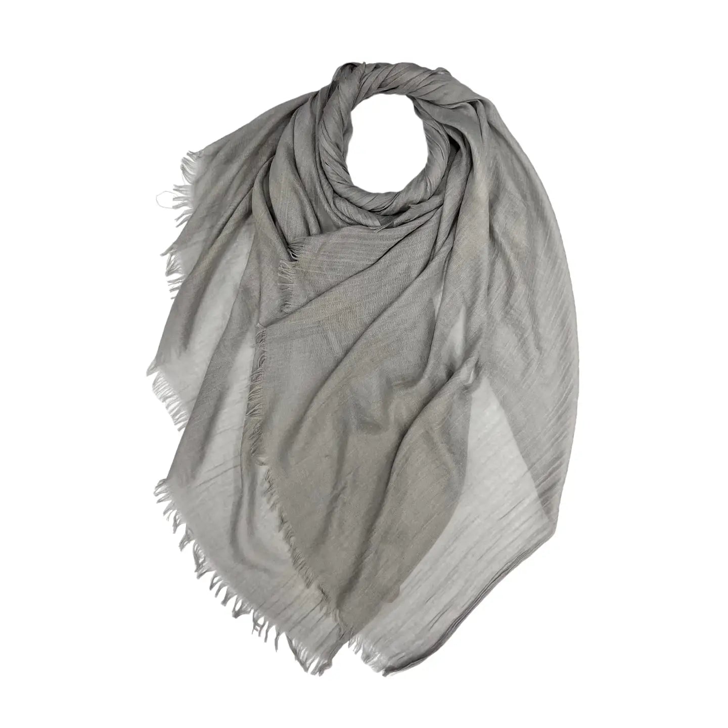 Cotton Modal Scarf - Cloudy Grey