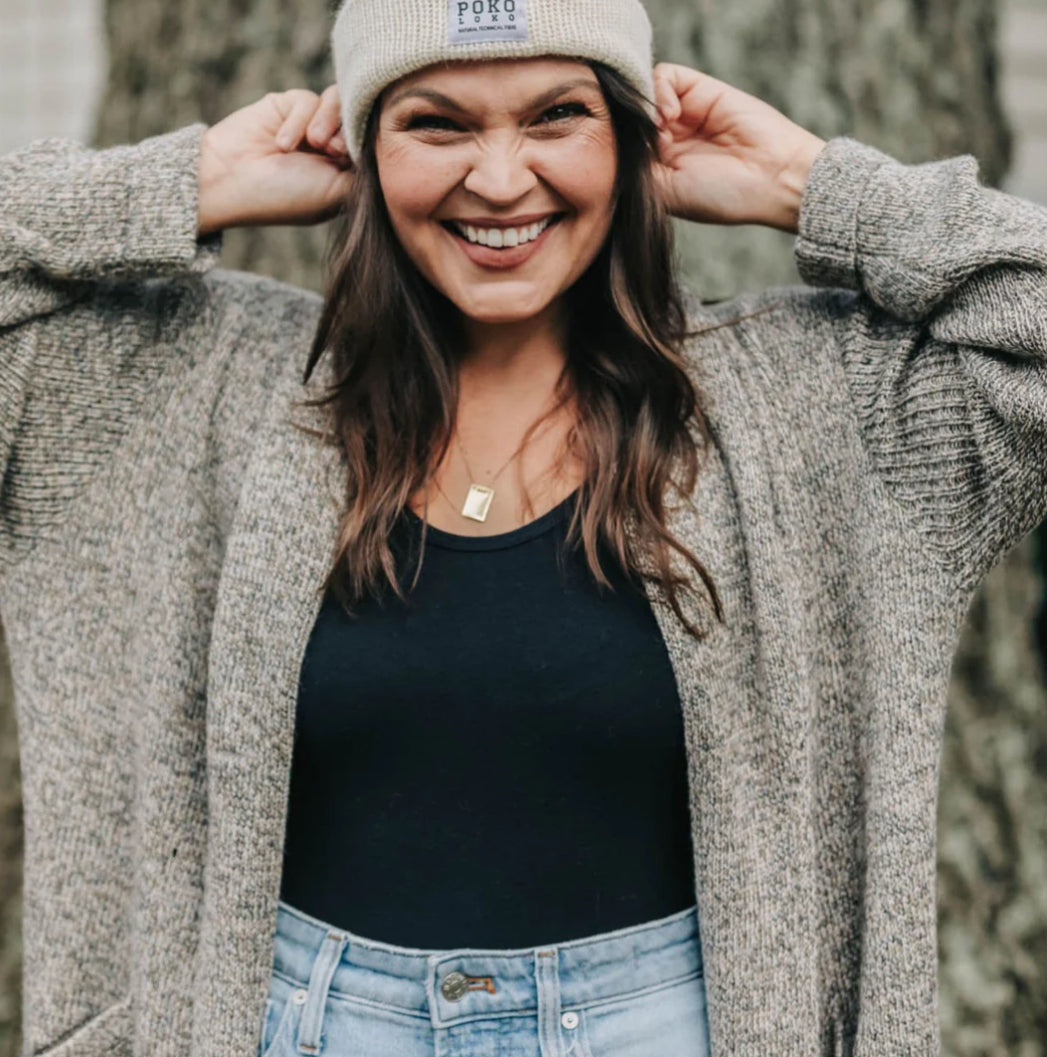Mia Cardigan Sweater - Oatmeal