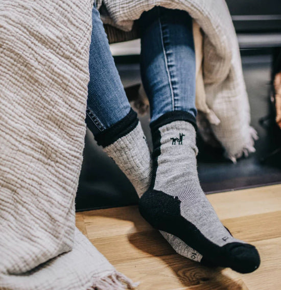 Hiker Socks - Grey & Black