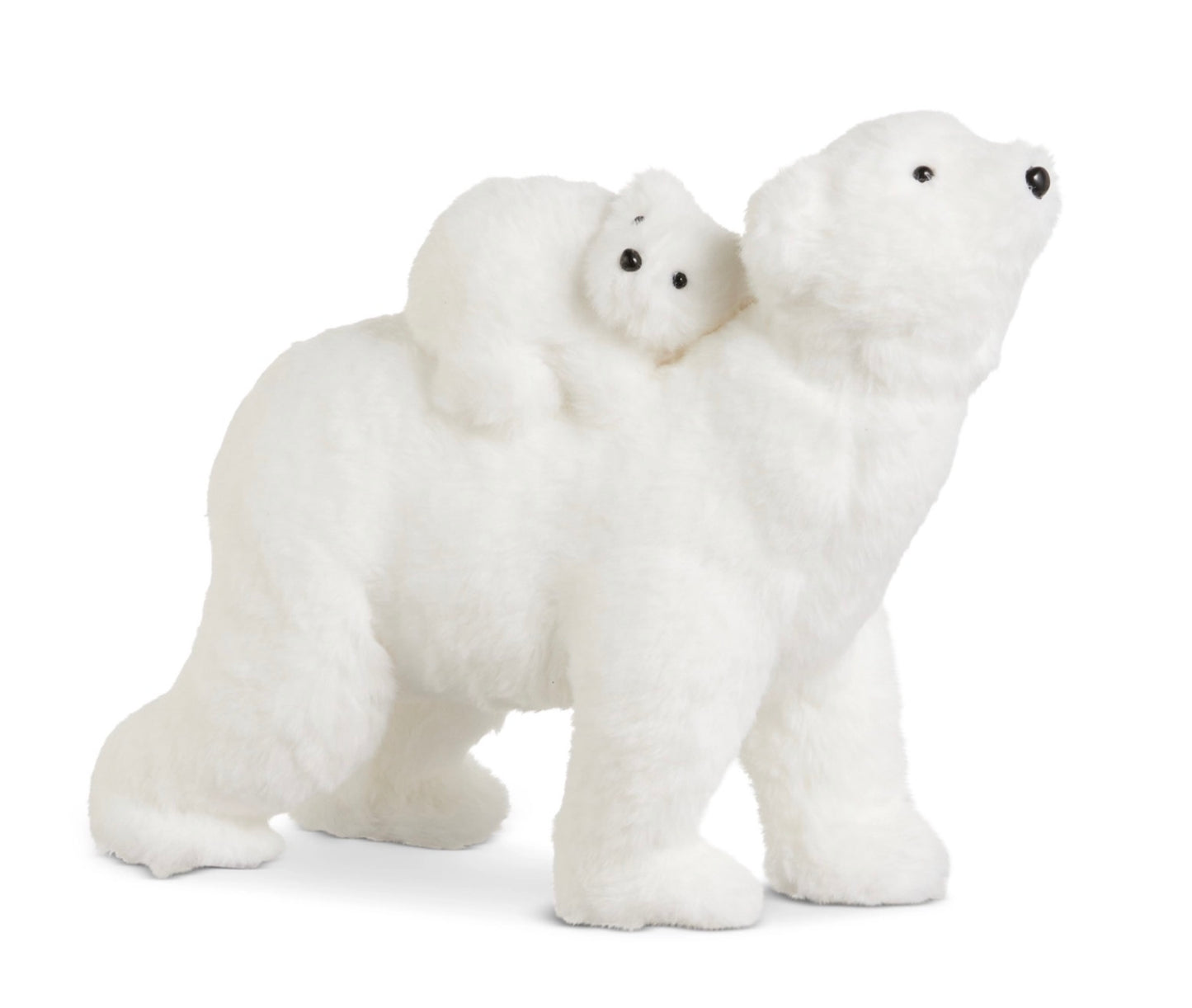 Polar Bear Holiday Decoration with Baby