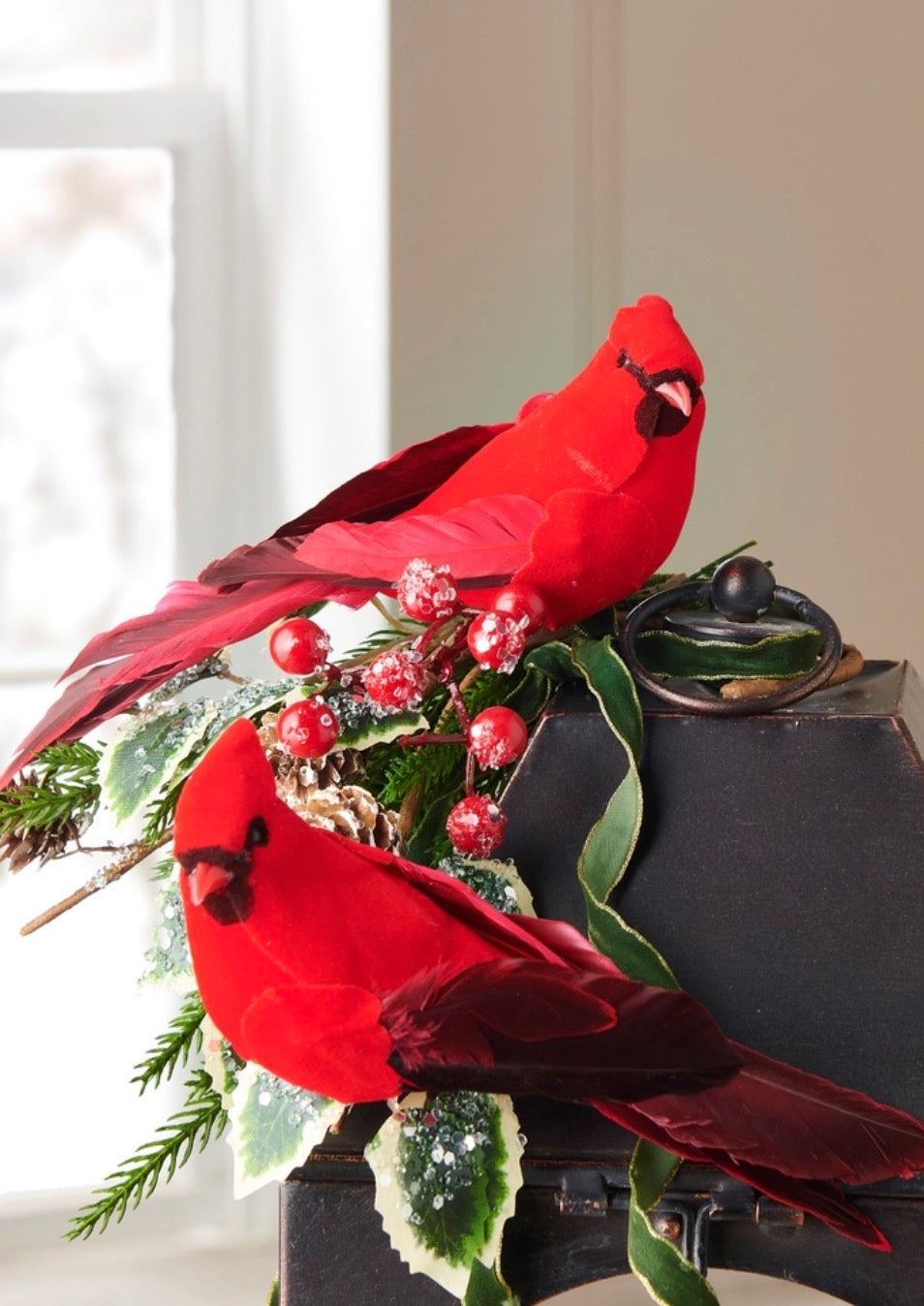 Clip-On Cardinal Holiday Ornament