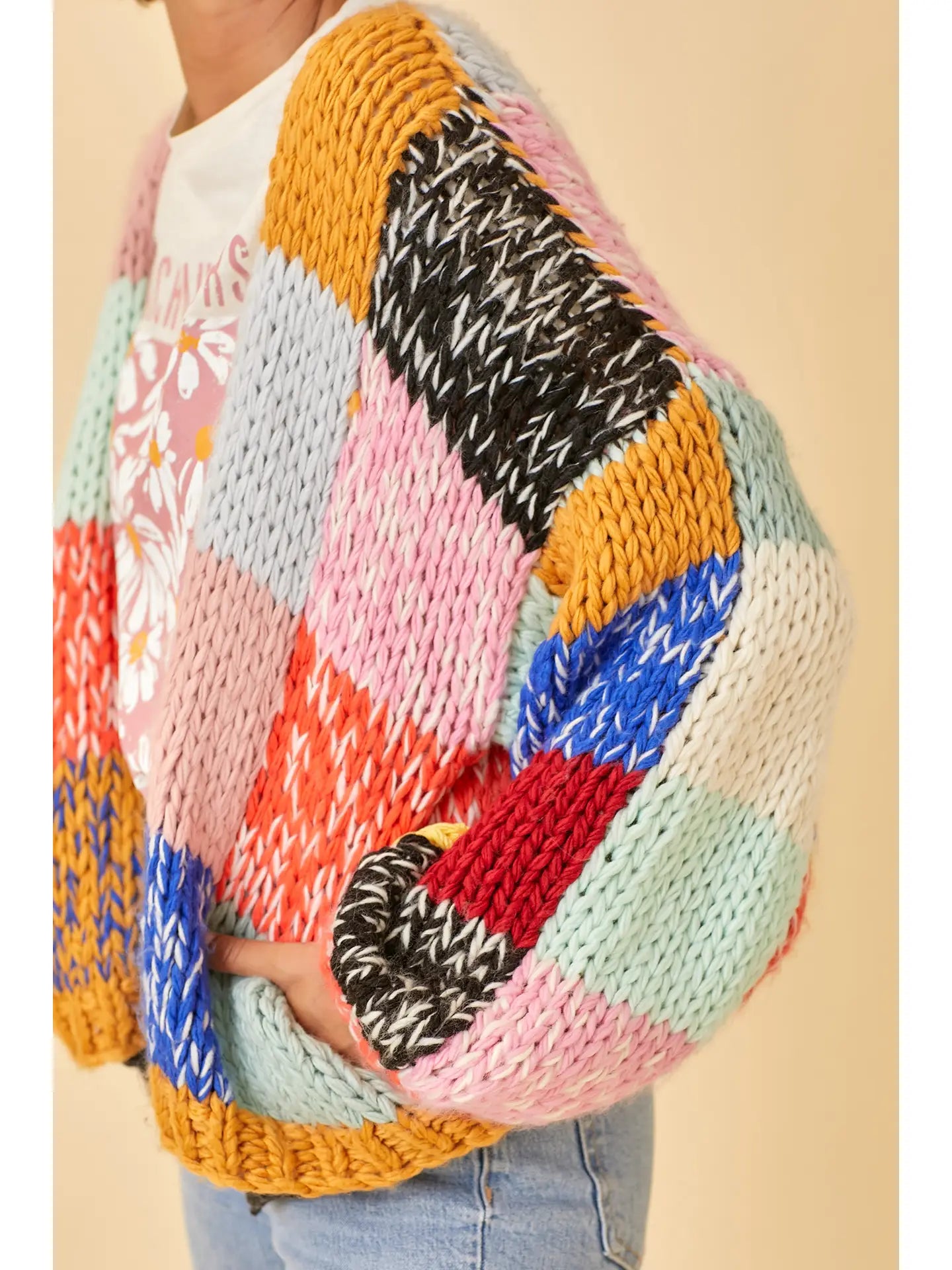 Rainbow Cardigan Sweater