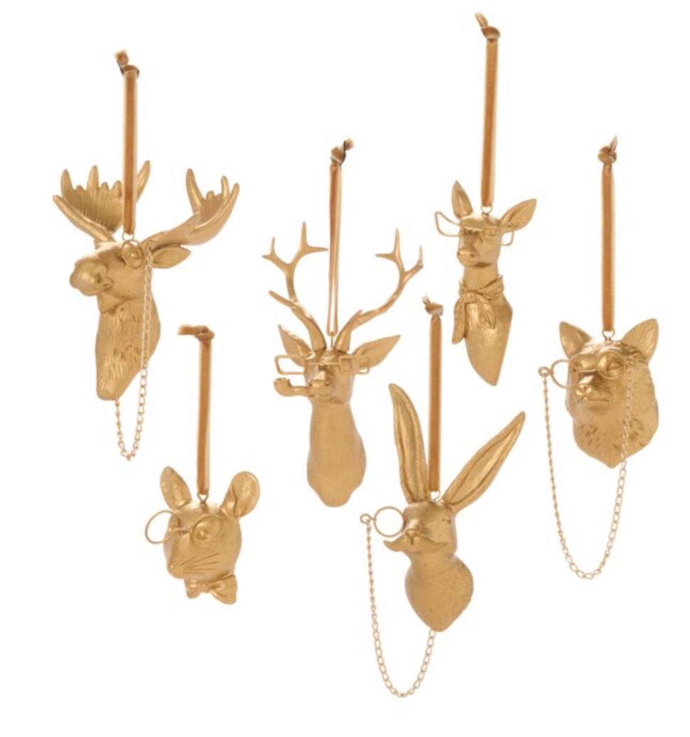 Eloise the Fox Holiday Ornament