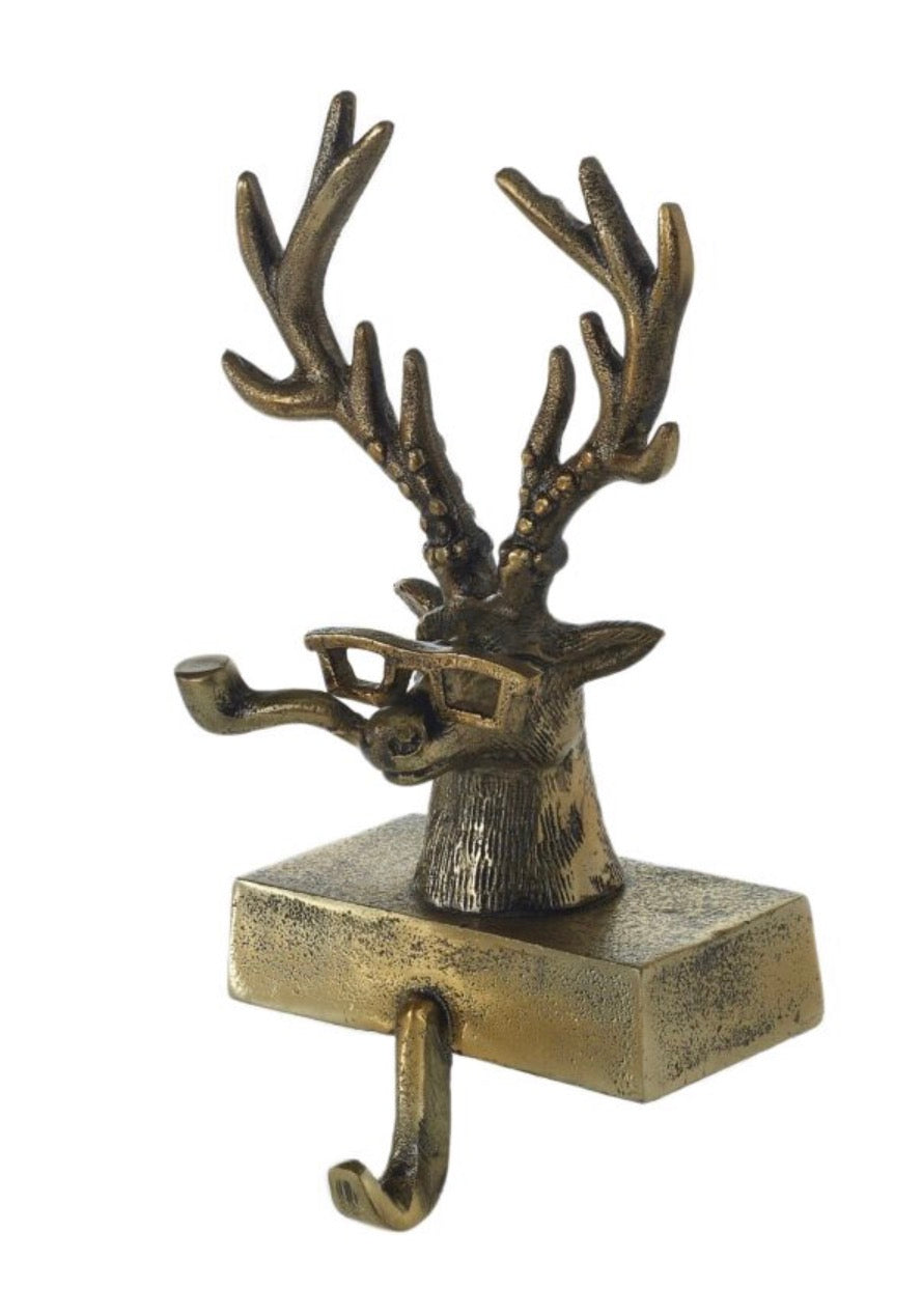 Frankie the Buck Holiday Stocking Holder