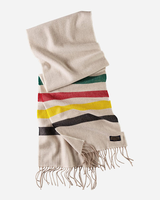 Whisperwool Muffler Scarf - Glacier Stripe