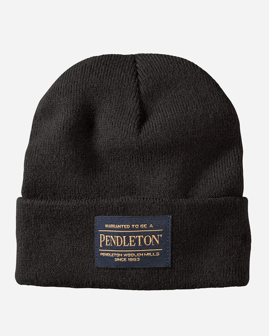 Pendleton Wool Beanie - Black