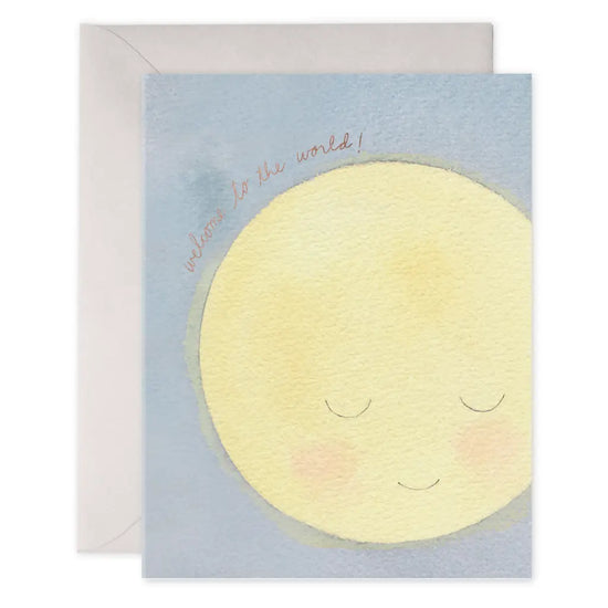 Baby Moon Greeting Card