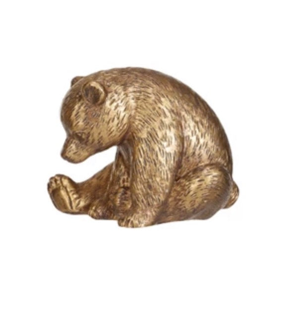 Sitting Bear Figurine