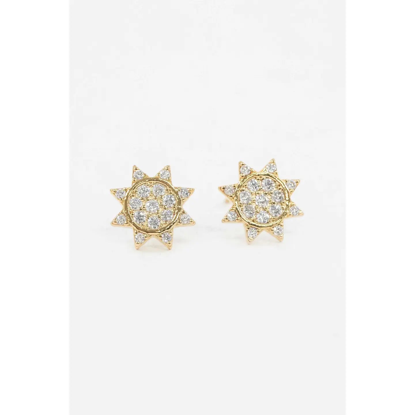 All is Bright Stud Earrings - Gold