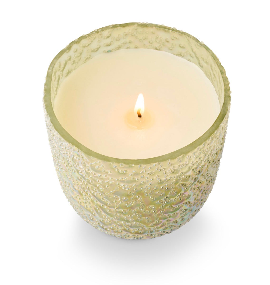 Balsam & Cedar Beaded Glass Candle