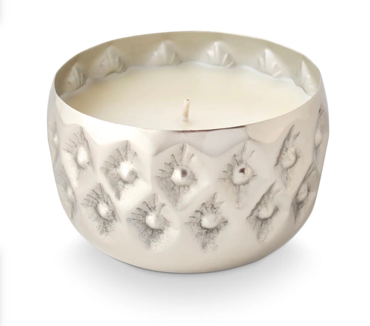 Balsam & Cedar Candle in Radiant Pressed Metal