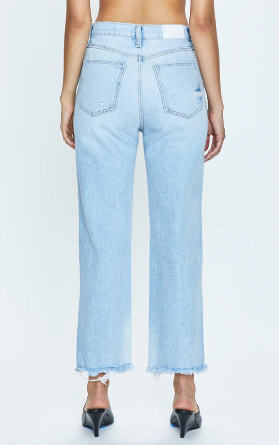 Cassie Cropped Jeans - Daytrip Distressed