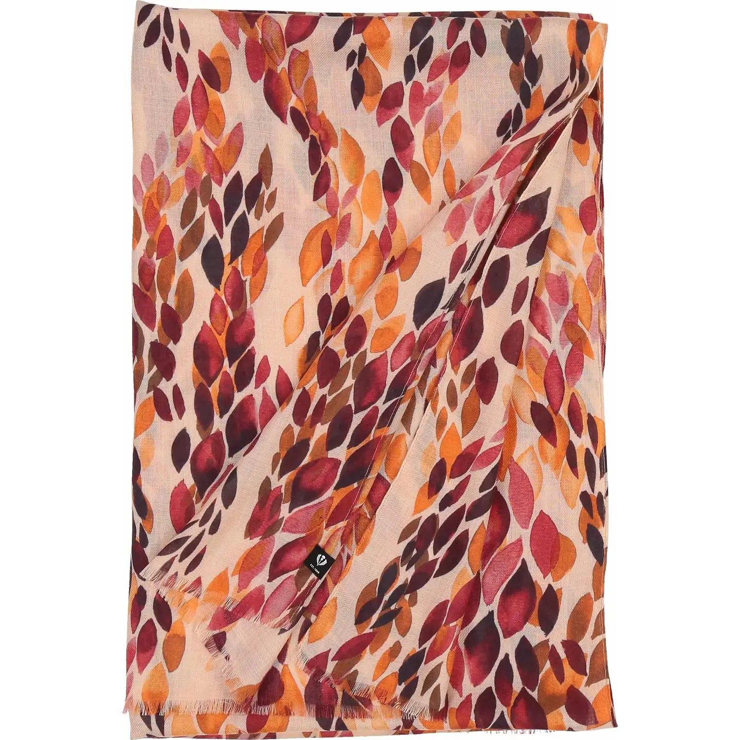 Fallen Leaves Scarf - Apricot