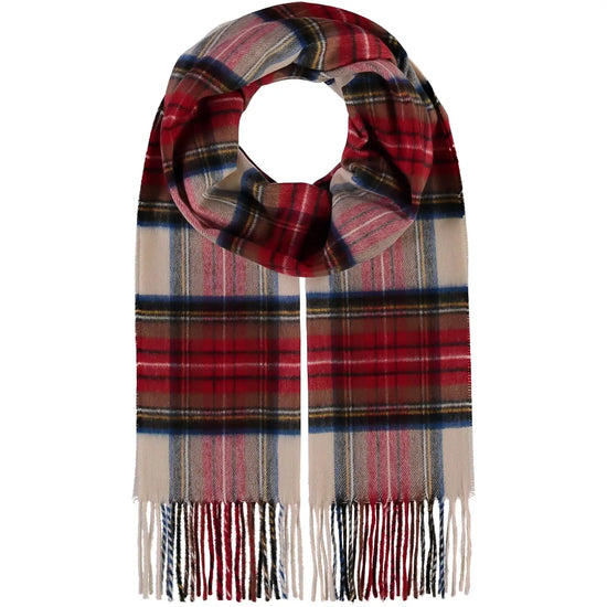 Tartan Scarf - Cream