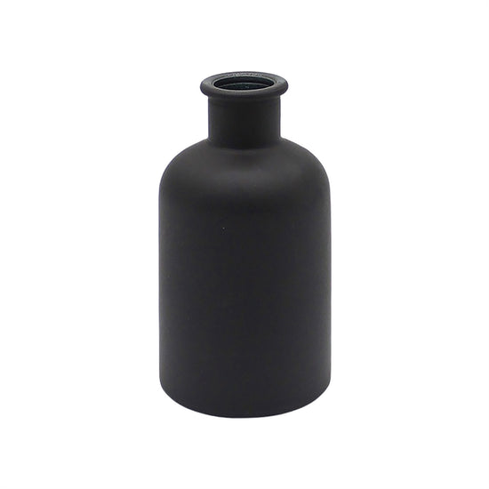 Black Glass Bottle - Large