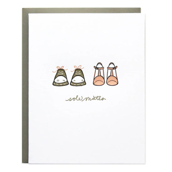 Sole Mates Greeting Card