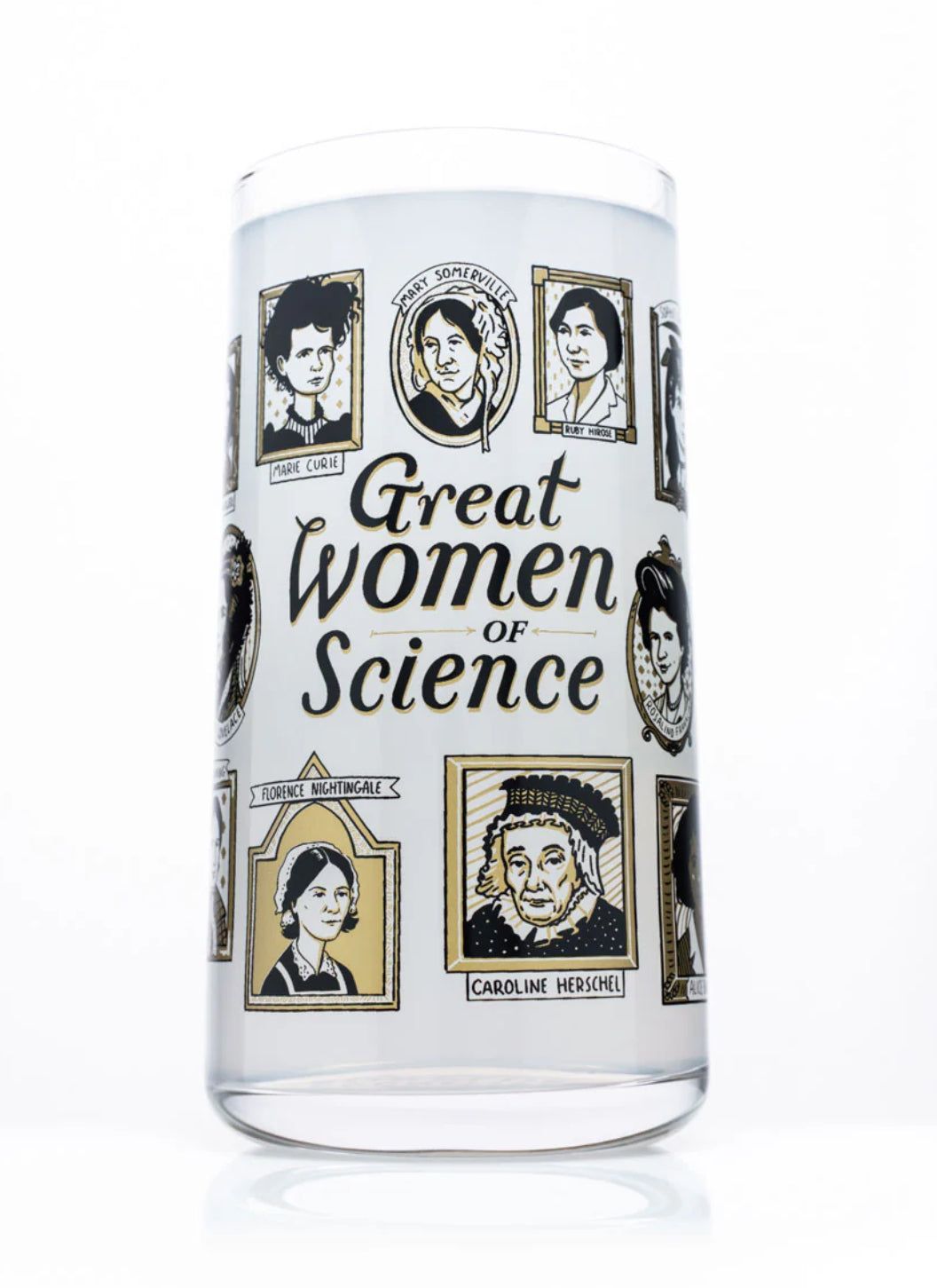 Women of Science Drinking Glass