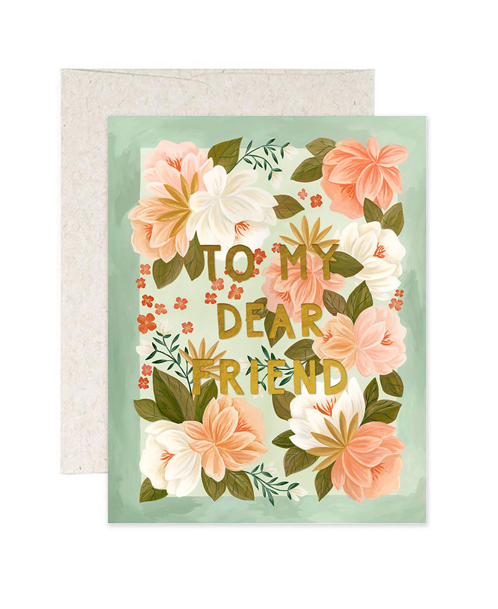 Palm Spring Friendship Greeting Card