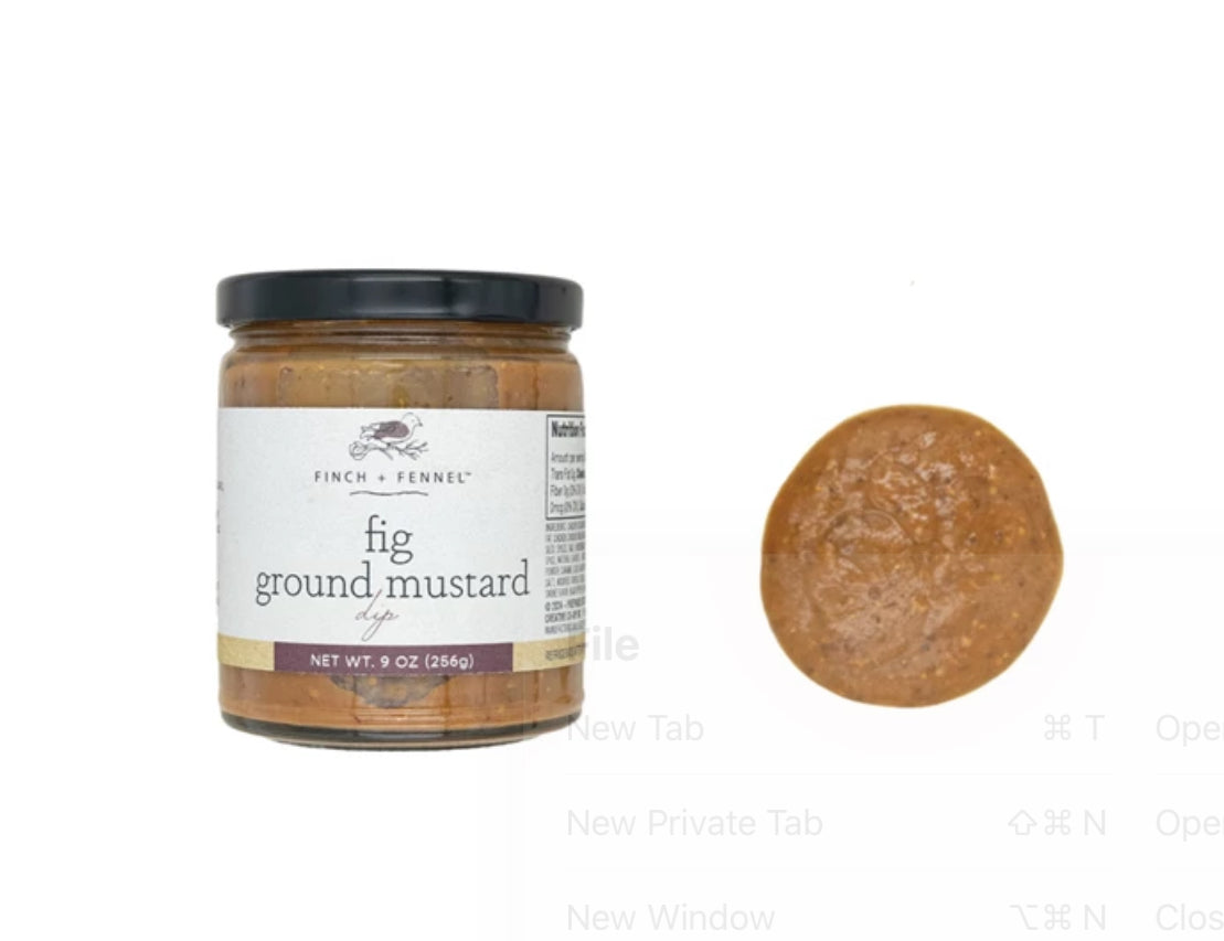 Fig Ground Mustard Dip